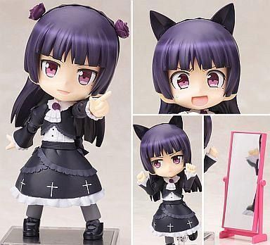中古フィギュア キューポッシュ 黒猫 「俺の妹がこんなに可愛いわけがない。」拍卖