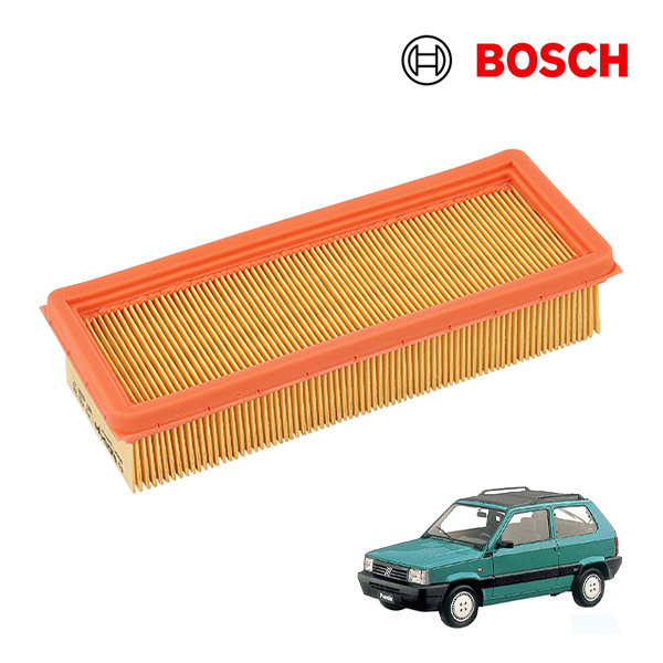BOSCH正規品 フィアット パンダ 141型 FIAT PANDA 1.0L 1.1L 1.2L ボッシュ製 エアフィルター エアクリーナー 1457433255 71754224 7759323拍卖