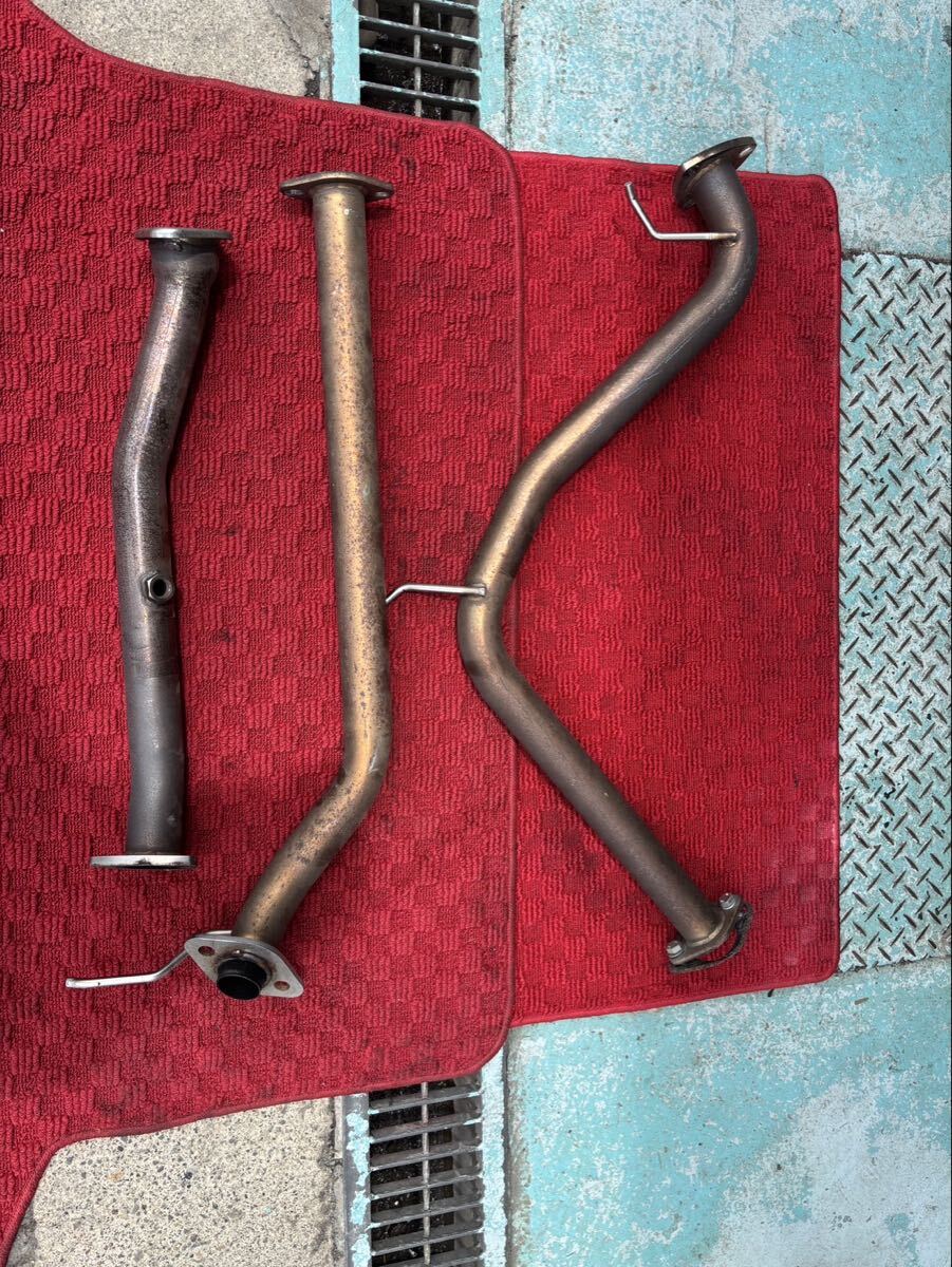 GE8 フィット 触媒 ストレート 中間 マフラー 直管 フロントパイプ センターパイプ拍卖