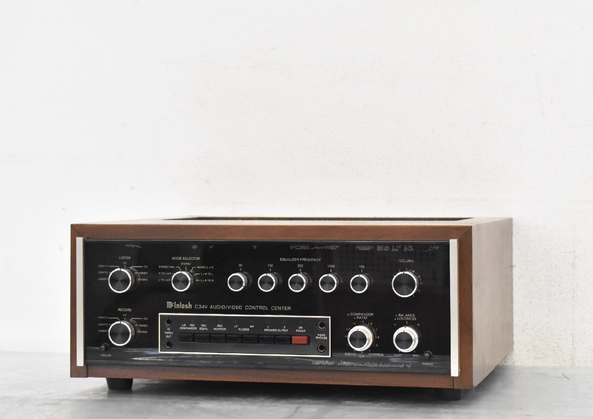 【 C 】k1963 McIntosh C34V プリアンプ マッキントッシュ 3254814拍卖
