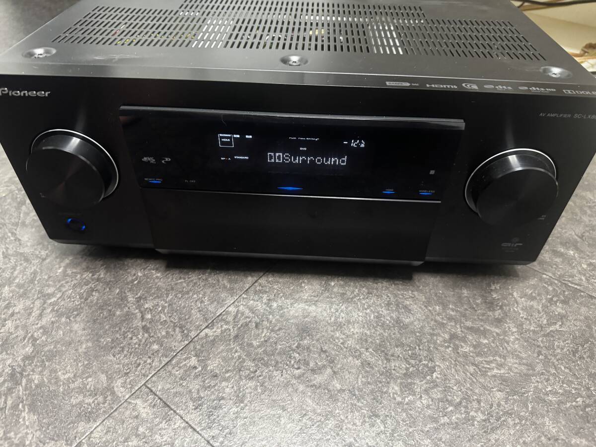 ウルトラ高音質 Pioneer SC-LX89 AVアンプ パイオニア 定価434,500円 付属品無し拍卖