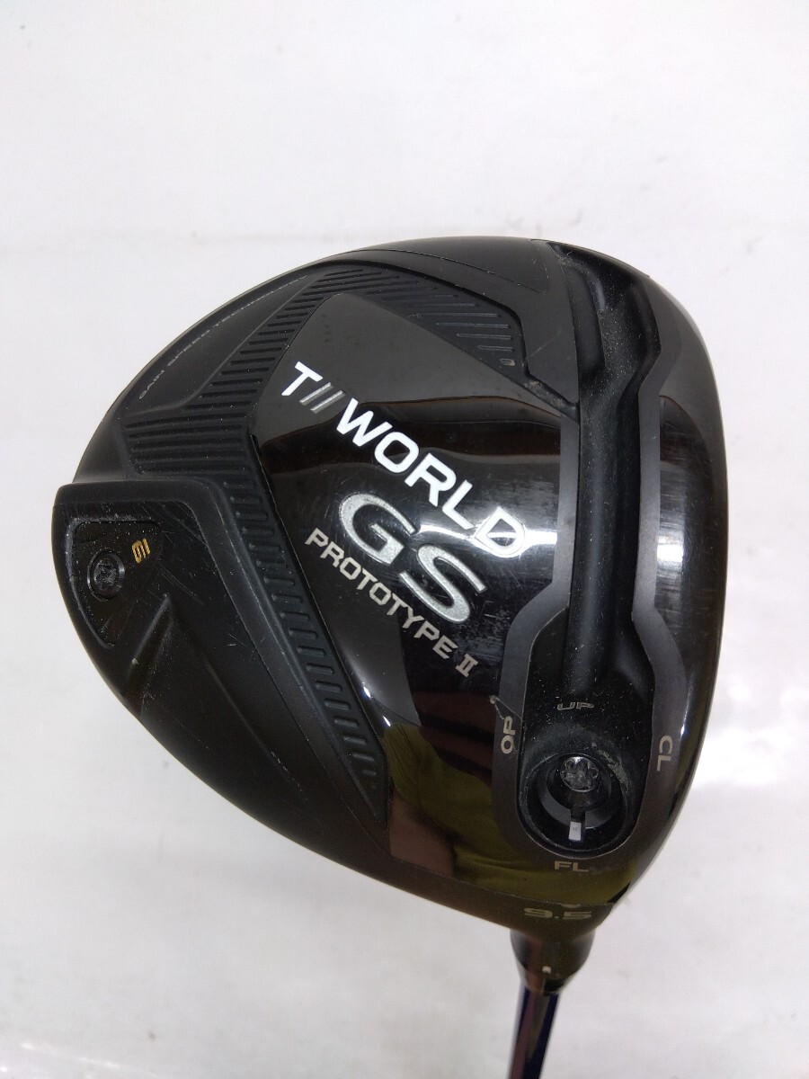 HONMA GOLF TOUR WORLD GS PROTOTYPEII 1W 9.5度 flex:S メンズ右 VIZARD FP-6S カーボンシャフト ドライバー ホンマゴルフ拍卖