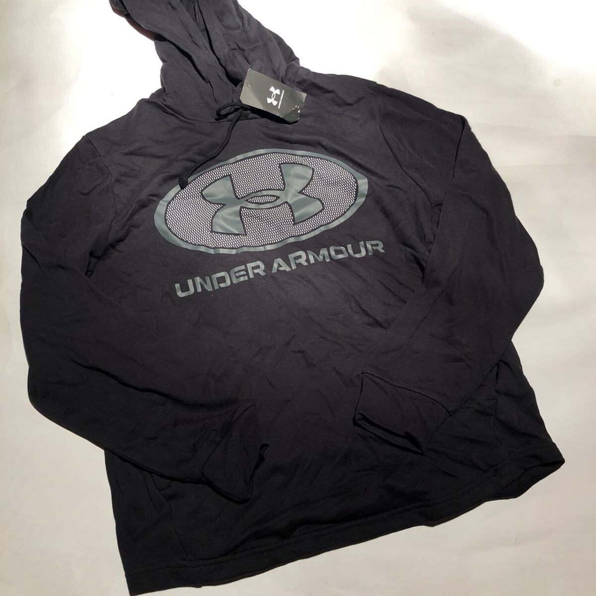Under Armour Mens Rival Terry Collegiate Training Sweater/Hoodie 1369470-001サイズXL拍卖