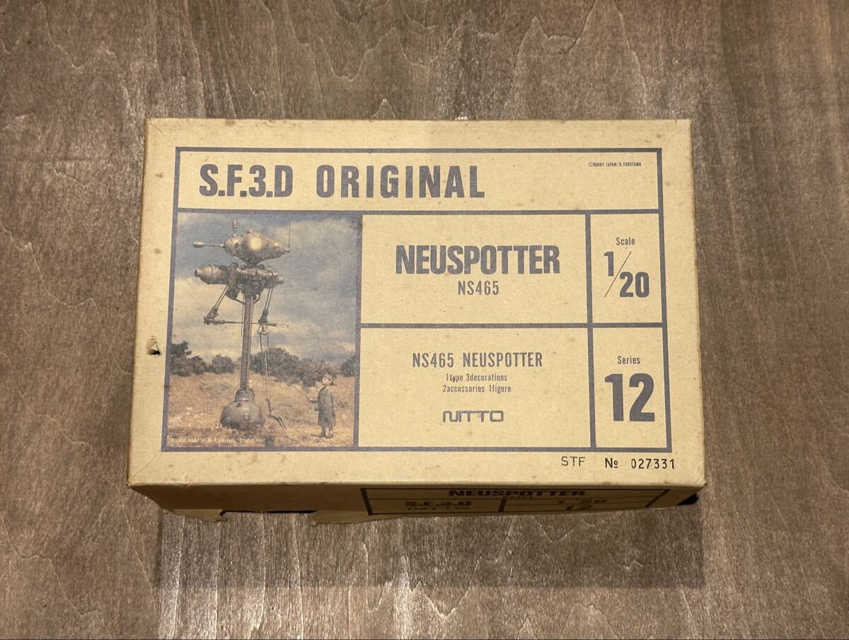 1円スタート 日東科学 NITTO 1/20 NEUSPOTTER ノイスポッター S.F.3.D ORIGINAL Ma.K 組立途中 現状品拍卖