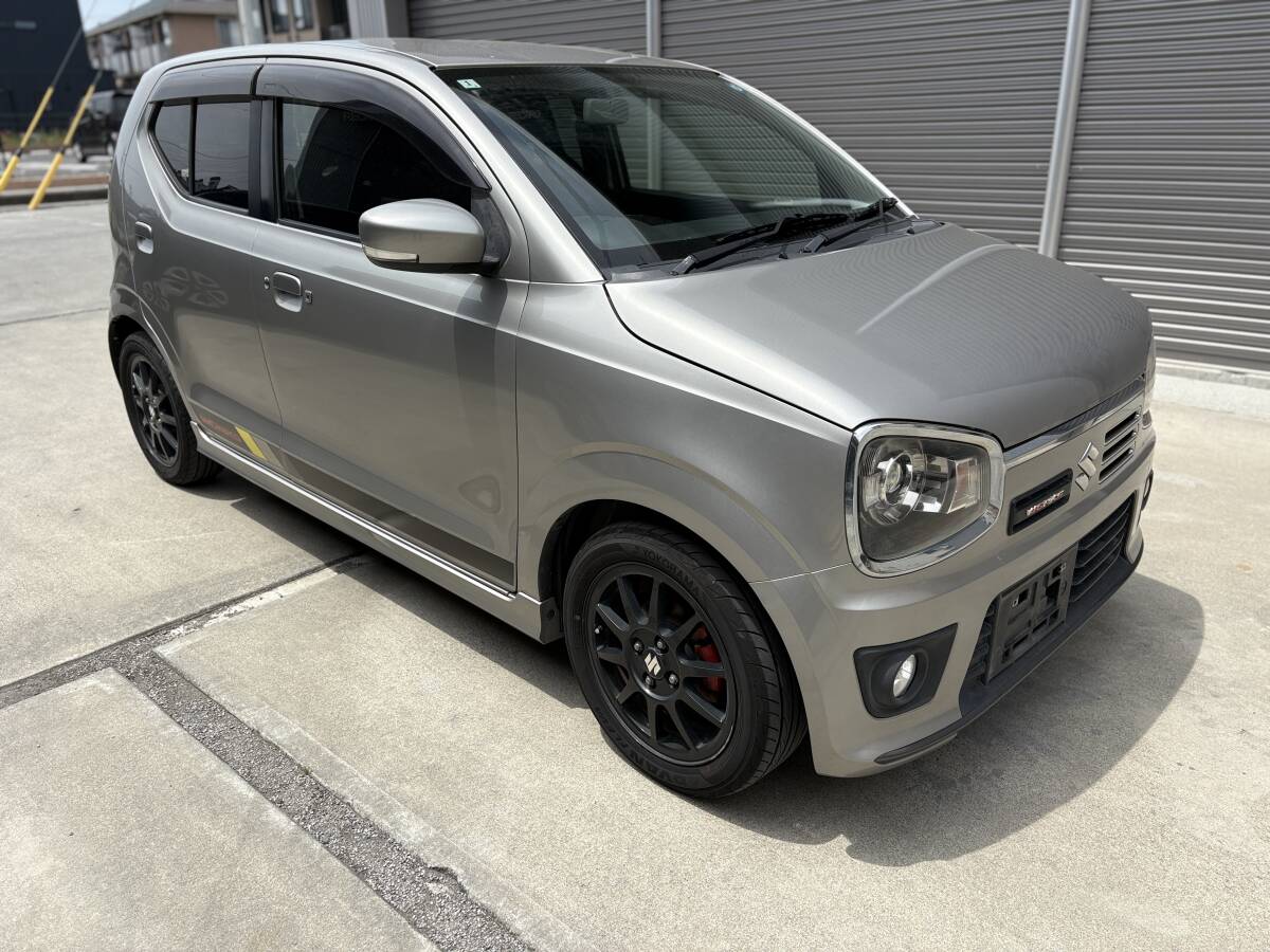 予備検査付●28年●HA36S●アルトワークス●5速マニュアル●4WD●無事故、実走行●調子いいです。拍卖
