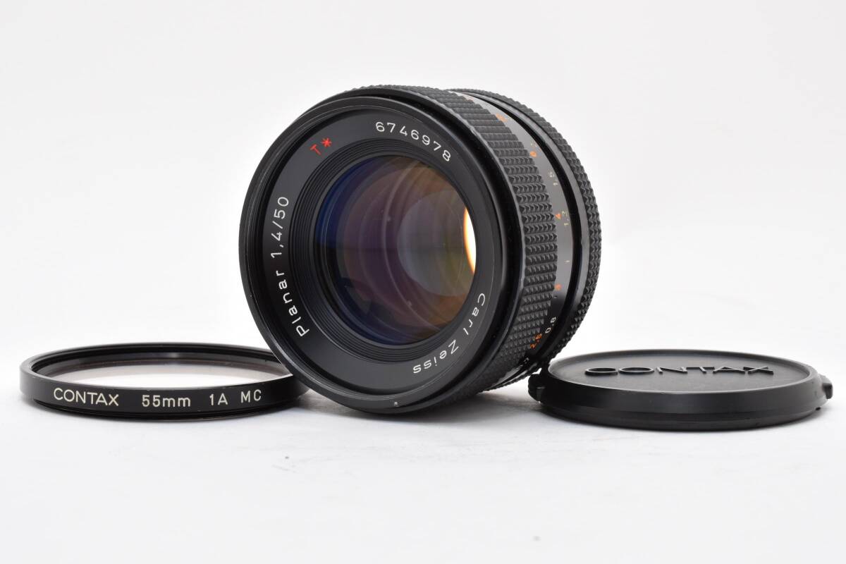 極上美品★ CONTAX Carl Zeiss Planar 1.4 50mm AEJ コンタックス #576 拍卖