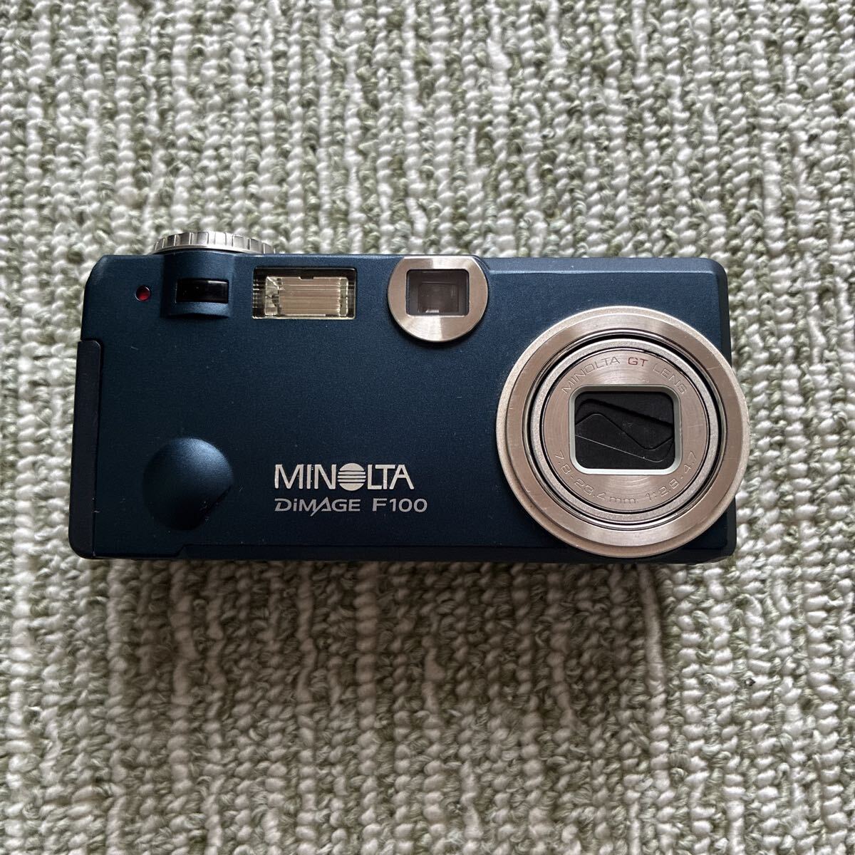 ジャンク品★MINOLTA ミノルタ デジタルカメラ areaAF 4.0 Megapixel紺拍卖