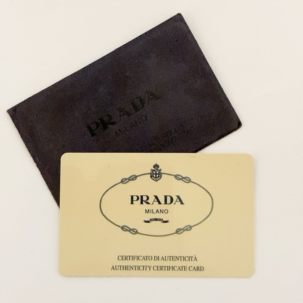 【PRADA プラダ】認証カード拍卖