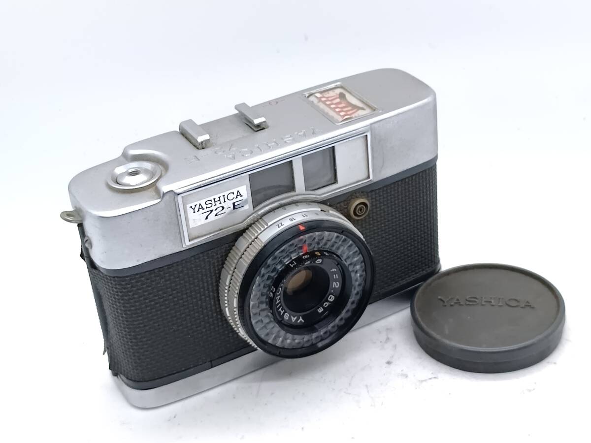 3748 YASHICA ヤシカ 72-E 中古 ジャンク 動作未確認 フィルムカメラ コンパクトカメラ ハーフサイズ 同梱可拍卖