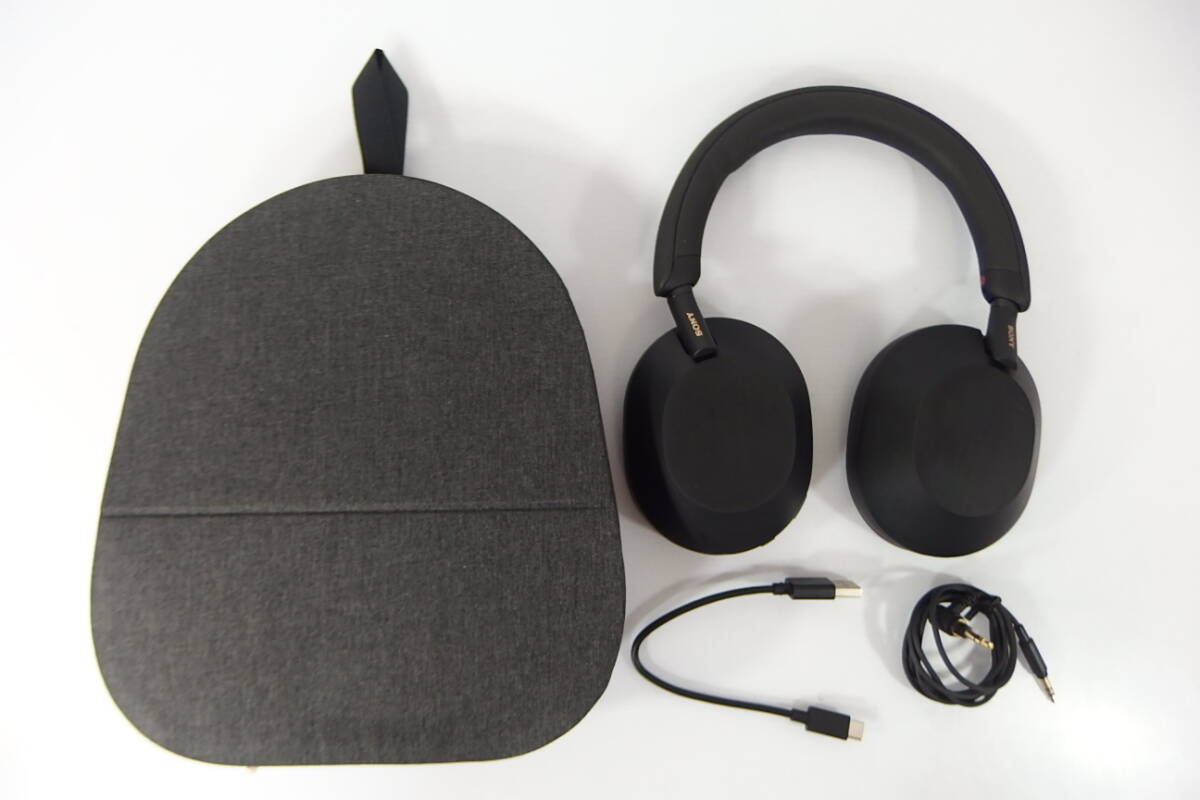 ◆SONY ソニー ノイズキャンセリング ワイヤレスヘッドホン WH-1000XM5 ブラック拍卖