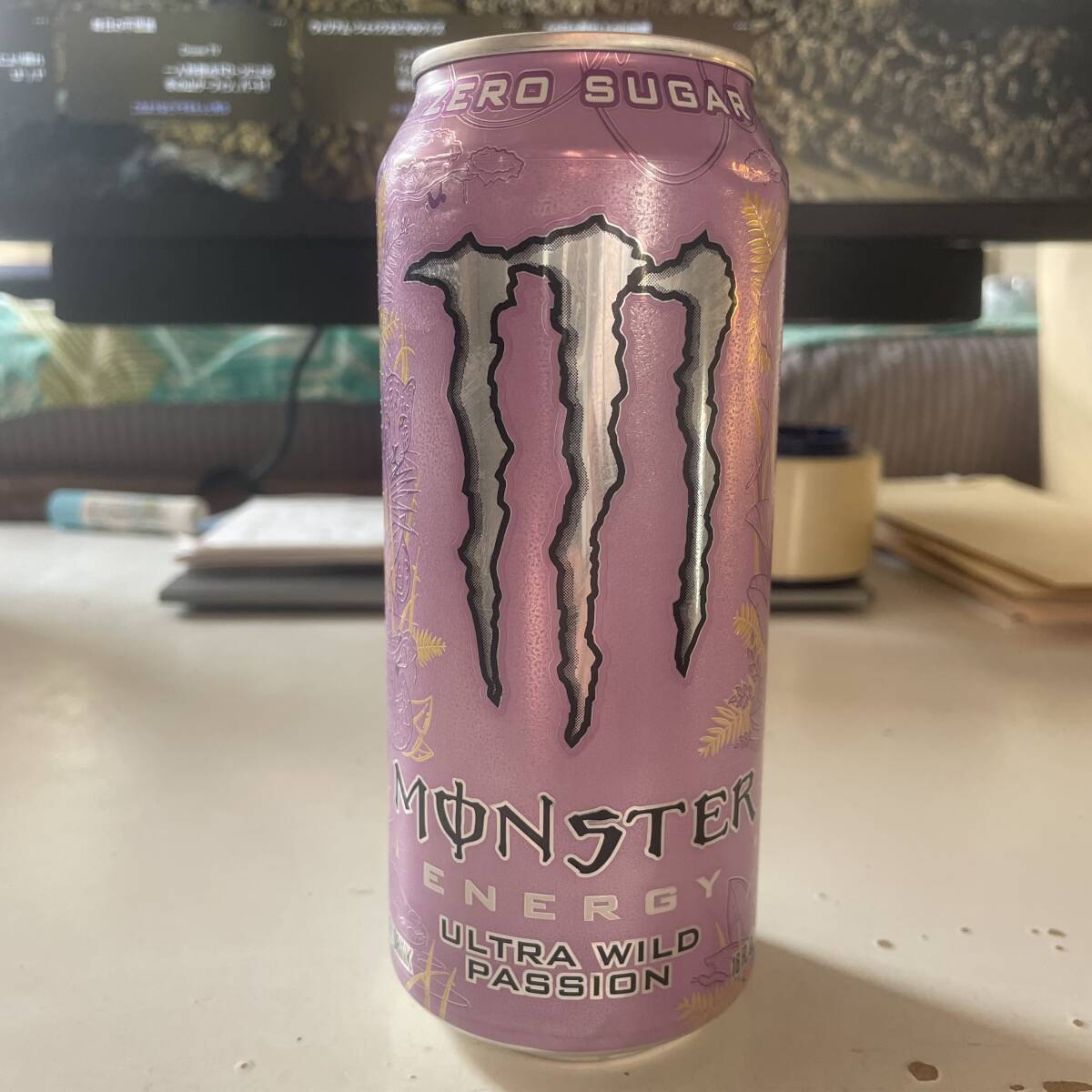【海外版】MONSTER ENERGY ULTRA WILD PASSION モンスター エナジー ウルトラ ワイルドパッション エナジードリンク 【国内未発売】拍卖