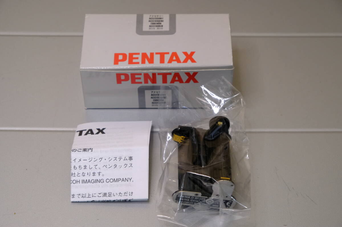 ◆ PENTAX D-BH109 単3形バッテリーホルダー (K-50、K-30、K-r用)拍卖