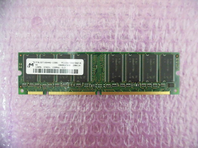 MICRON MT8LSDT1664AG-133B1 SDRAM PC133 (CL3) 128MB 中古正常品拍卖