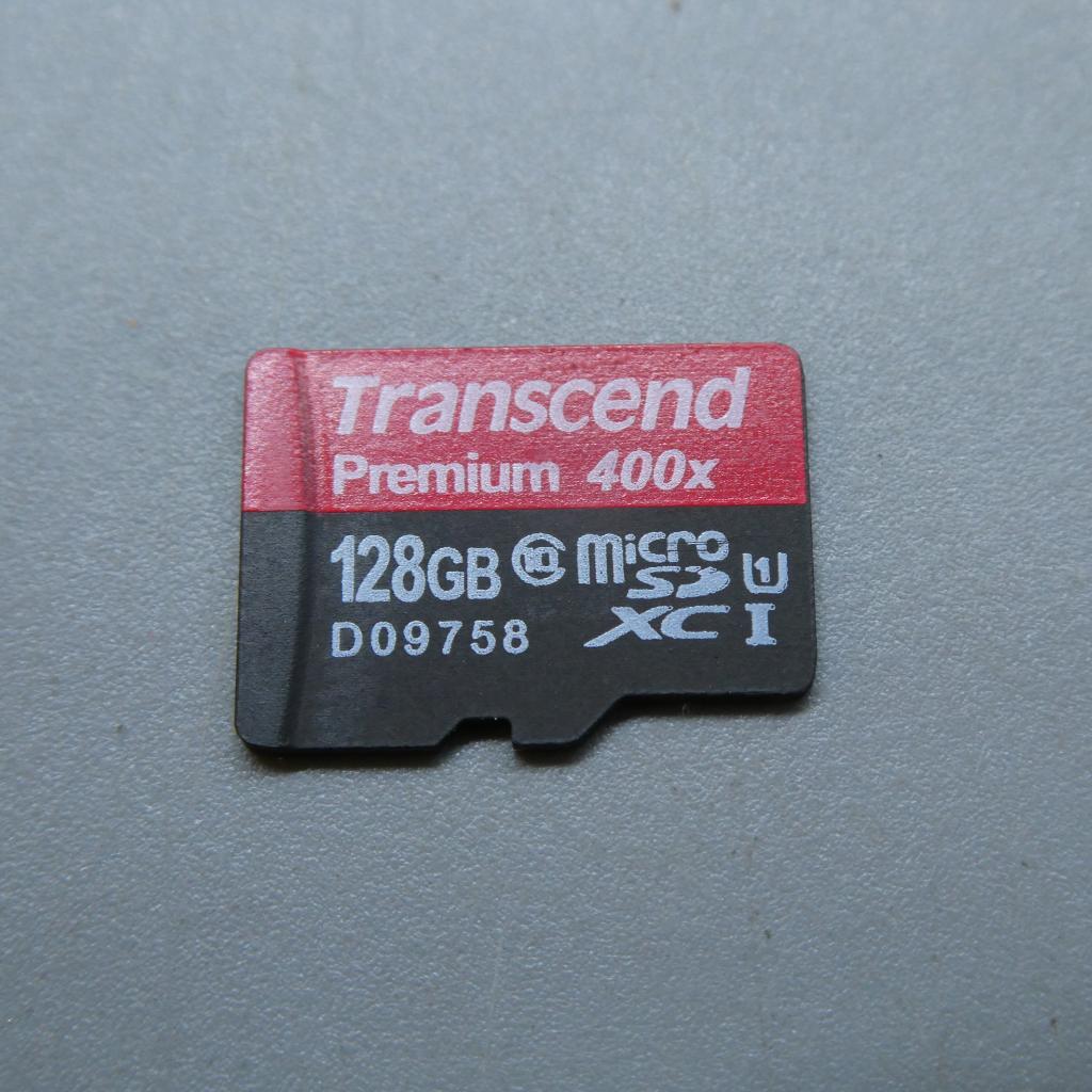 Transcend Premium 400x 128GB micro SD カード SDXC トランセンド拍卖