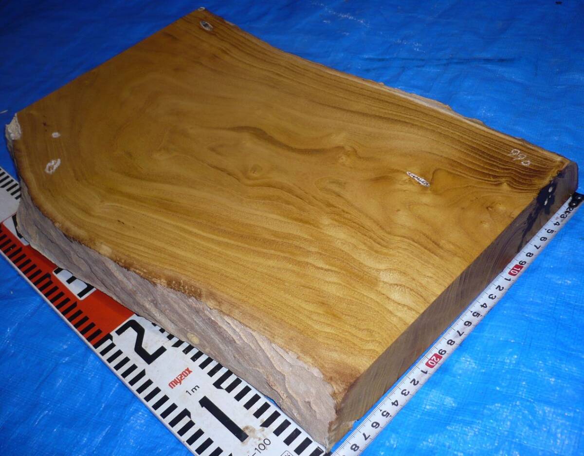 ★山桑クワ材★金色 一枚板 材料 天然木 無垢材 乾燥材 銘木 材木 木工 DIY★厚43mm【990】拍卖