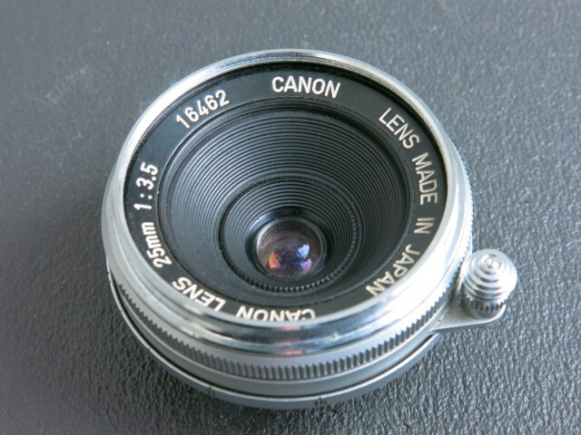 キヤノン 25mm/F3.5 ライカスクリューマウント拍卖