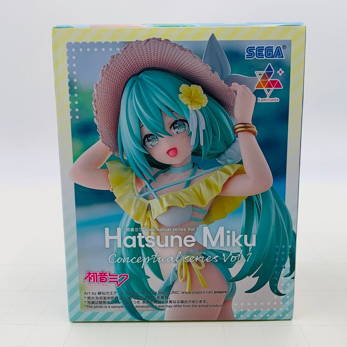 新品未開封 セガ Luminasta 初音ミク Conceptual series Vol.1拍卖