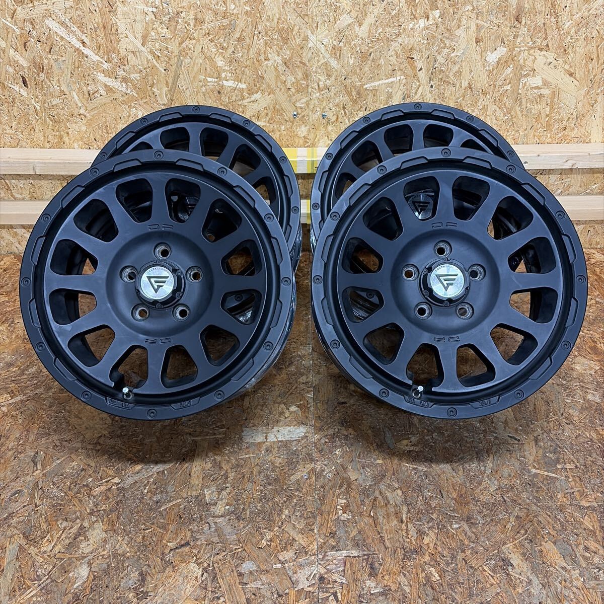 希少☆デルタフォース☆16×7J+42☆114.3/5穴☆デリカD5 アウトランダー RAV4 エクストレイル 4×4 四駆 JDM拍卖