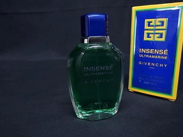 ■新品同様■ GIVENCHY ジバンシィ インセンス ウルトラマリン オードトワレ 50ml 香水 フレグランス パフューム DK9014拍卖