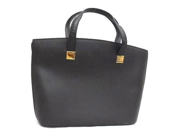 1円 CELINE セリーヌ レザー ハンドバッグ トートバッグ レディース ブラウン系 GB4565拍卖