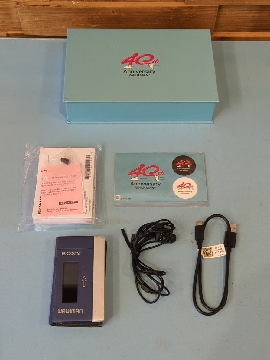 1円~ 美品 限定品 SONY ソニー WALKMAN NW-A100TPS 40周年記念モデル ウォークマン 初期化済み拍卖