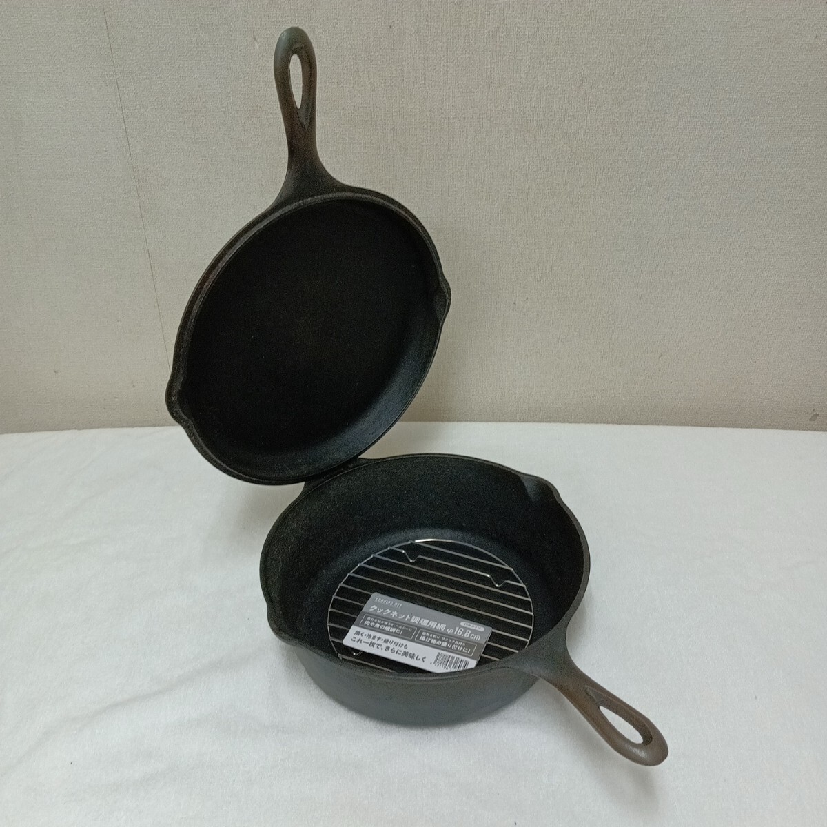 送料込 ロッジ コンボクッカー 希少 旧モデル Lodge スキレット ダッチオーブン セット拍卖