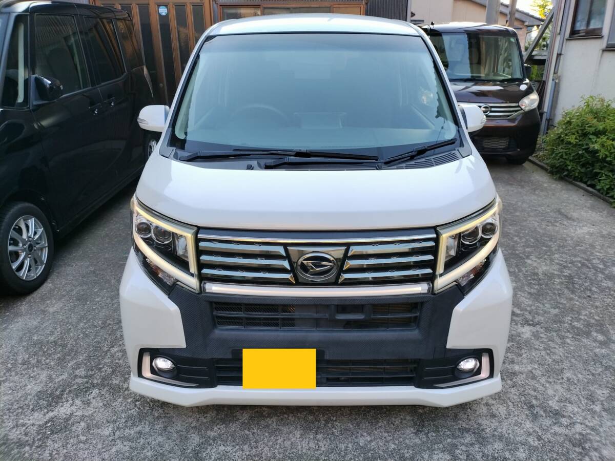 平成27年 ムーヴ カスタム X ハイパーSA 2万キロ台 車検10年6月 オーディオ・バックカメラ・純正アルミ・クリーニング済み拍卖