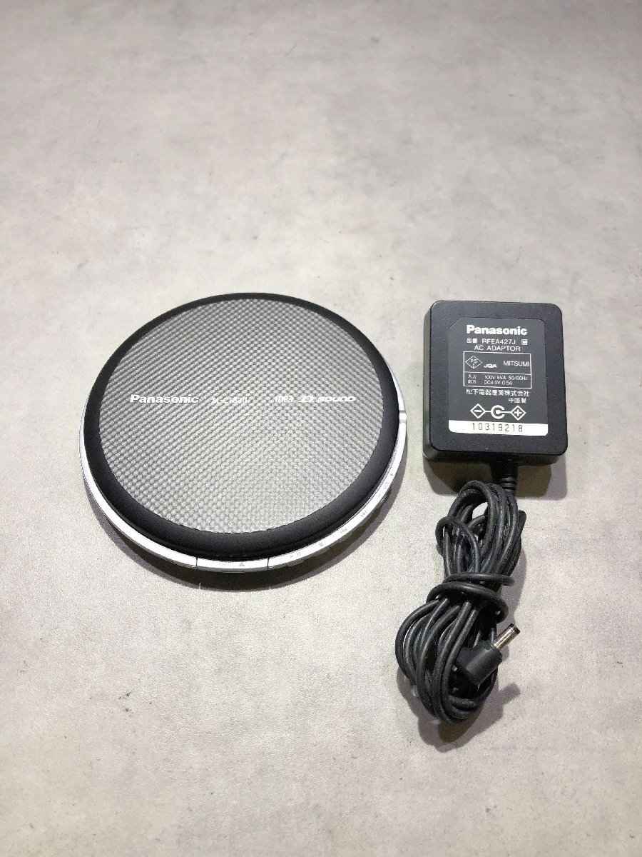 ポータブルCDプレーヤー【SA2698◎】Panasonic パナソニック SL-CT830 05年製 アダプタ RFEA427J 付属 260526拍卖