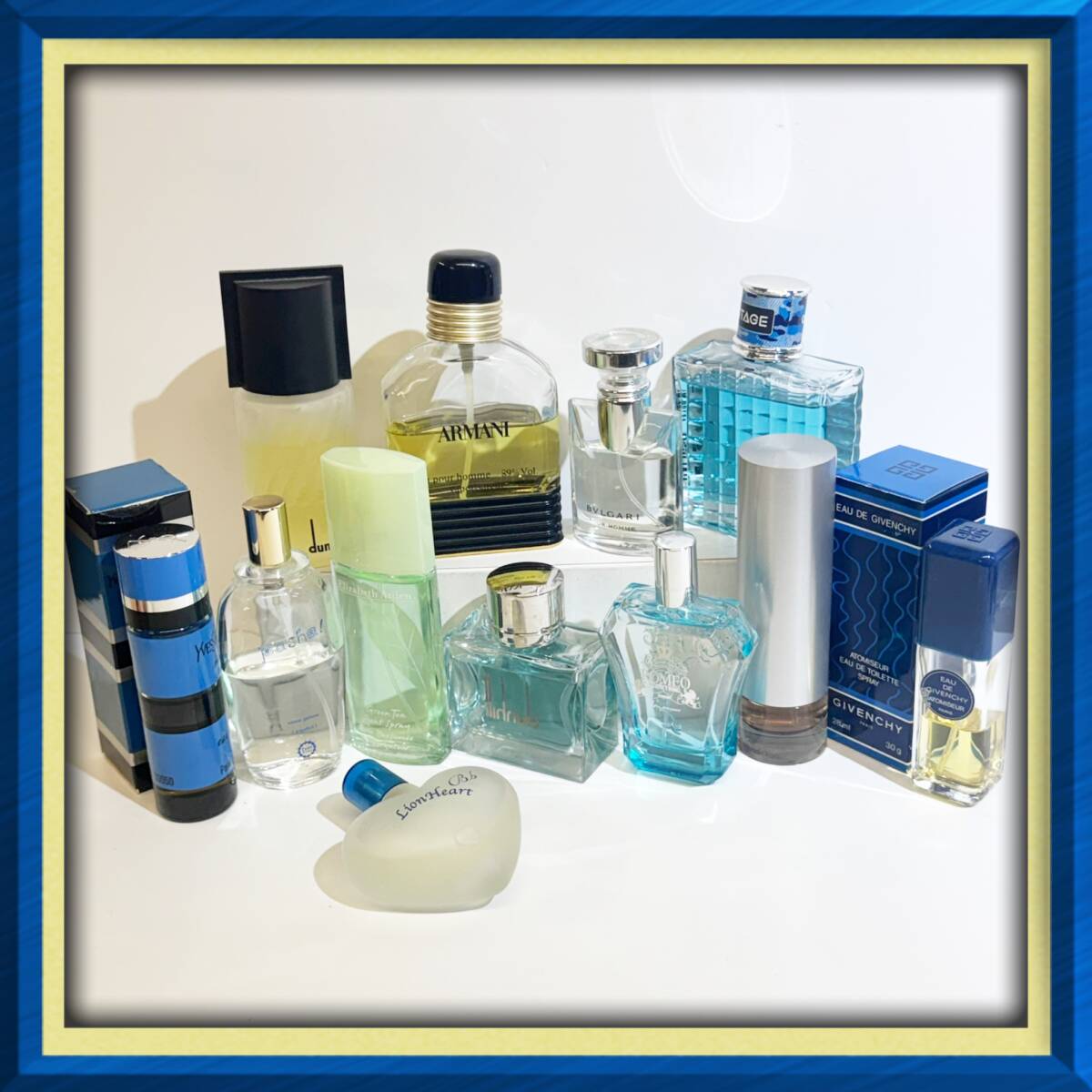 メーカー色々香水セット★アルマーニ、BVLGARI、dunhill、カルバンクライン 、エリザベスアーデン、ライオンハート、ジバンシイなど拍卖