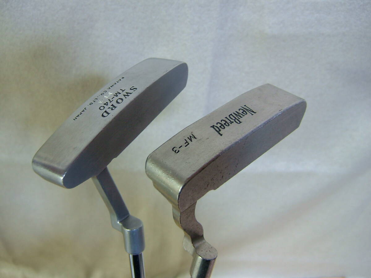 即決 中古 ダンロップ スワンネック NewBreed MF-3、カタナ SWORD TM-740 PT-3 2本セット ヤマト120サイズ拍卖