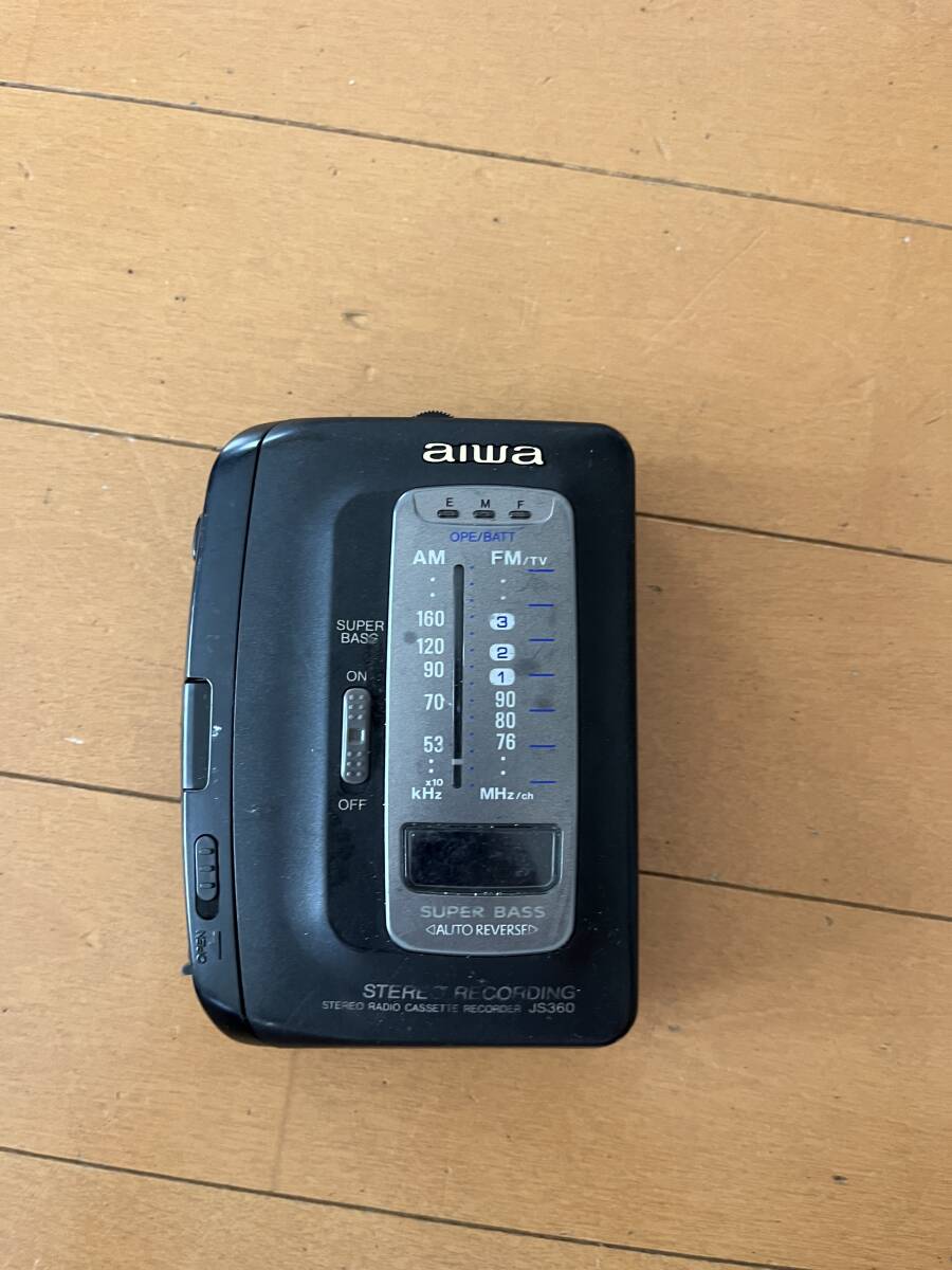 アイワ カセットプレーヤー AIWA JS360拍卖