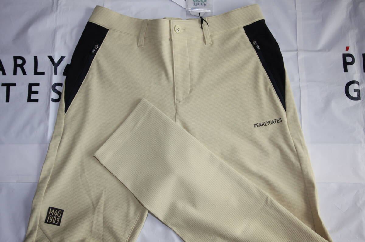 ★正規品★パーリーゲイツ PEARLY GATES★大人気 軽量TEXBRIDストレッチパンツ★撥水性★シャンパンゴールド★6(LL)拍卖