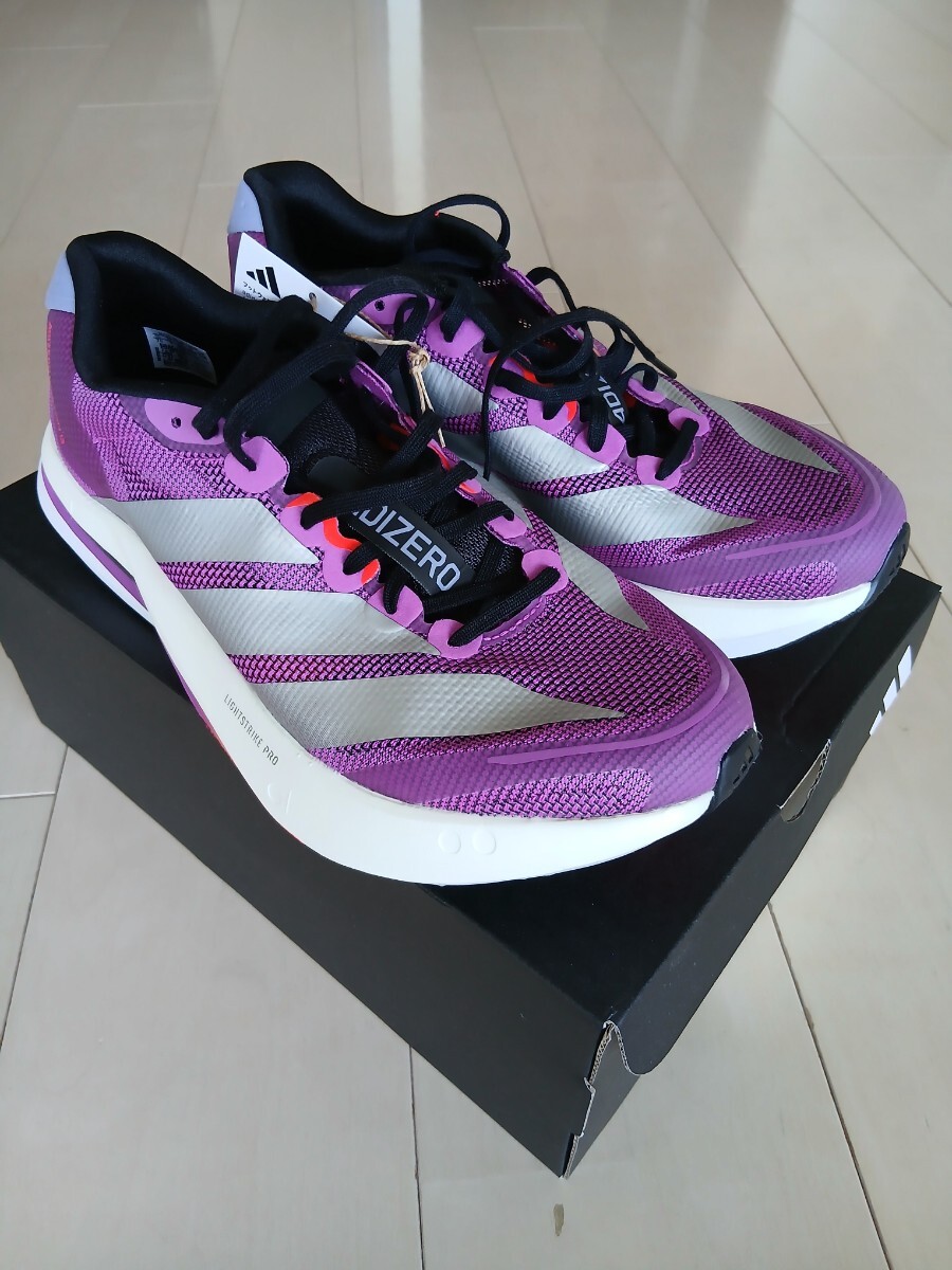 【送料無料】新品未使用 adidas ADIZERO BOSTON 13 メンズ 25.5cm アディダス アディゼロ ランニングシューズ JS4943拍卖