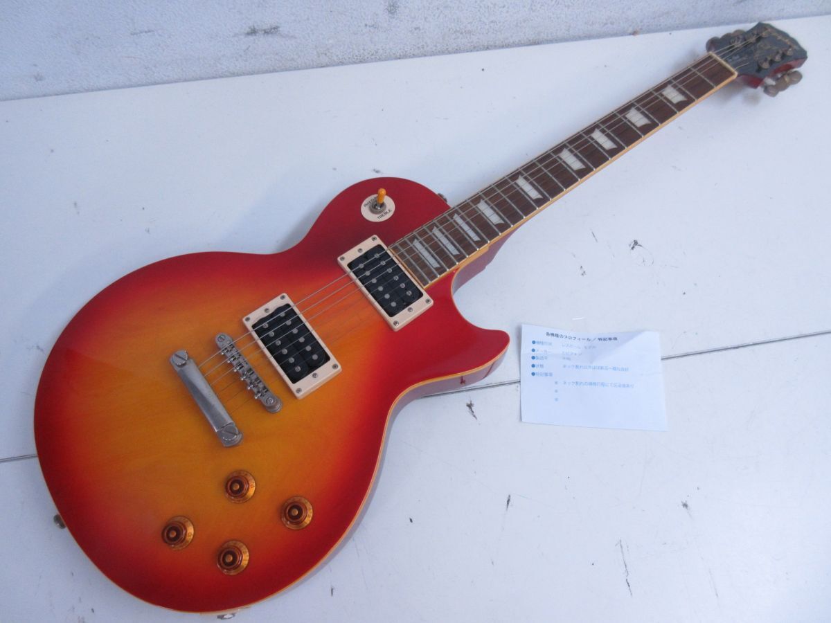 B2023-S3-19817 Epiphone エピフォン CLASSIC PLAINTOP レスポール エレキギター 現状品1拍卖