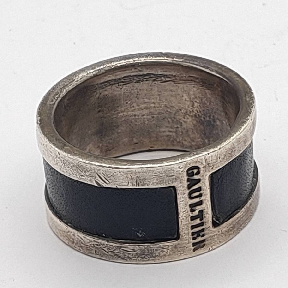 1円~■ JEAN PAUL GAULTIER ジャンポールゴルチエ リング 指輪 約19号 SV925 シルバーアクセサリー 【12496】拍卖
