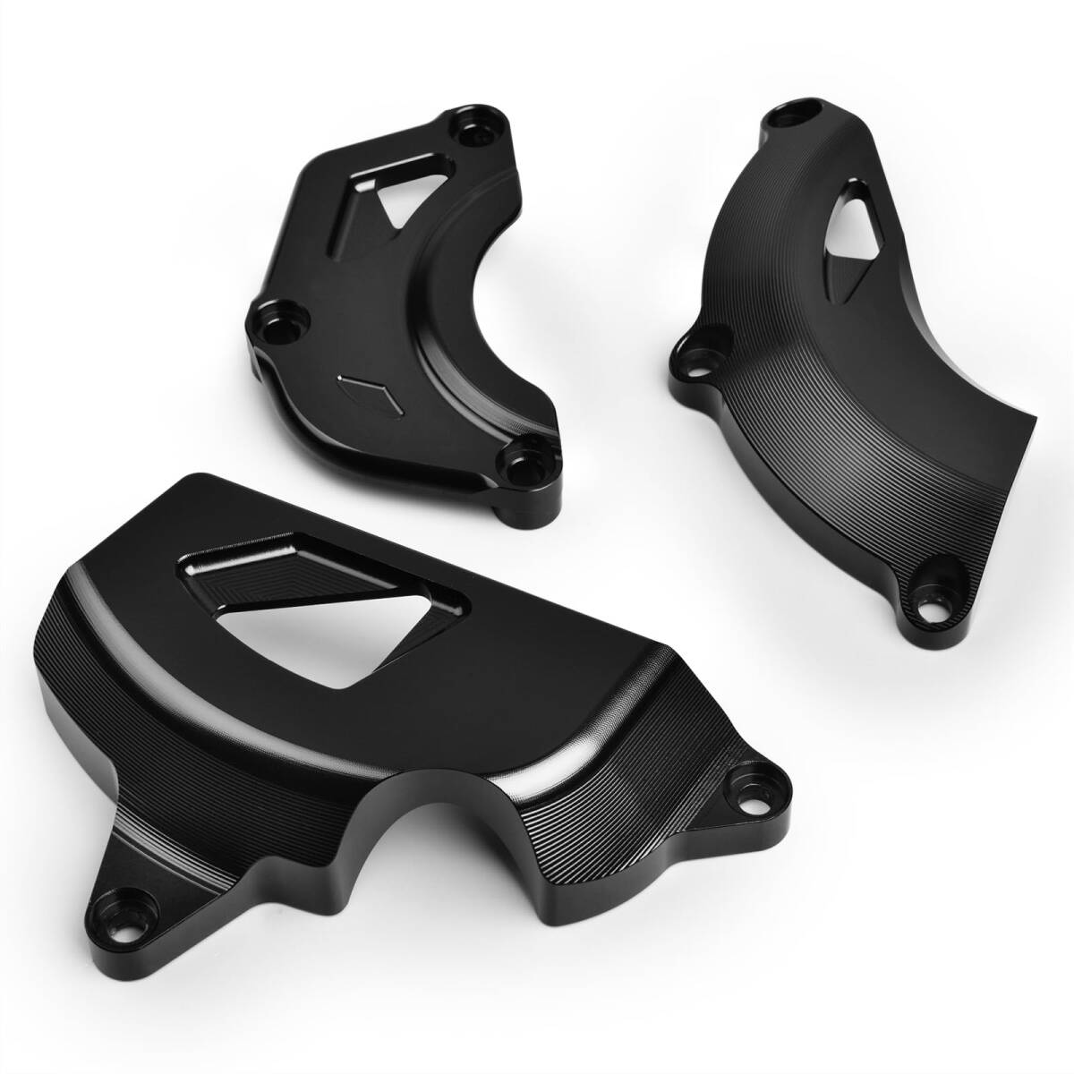 バイク エンジンガード:Z900RS(2018-2026)/ Z900(2017-2026)対応 CNC加工アルミ合金製 エンジンプロテクター ネジ付き拍卖