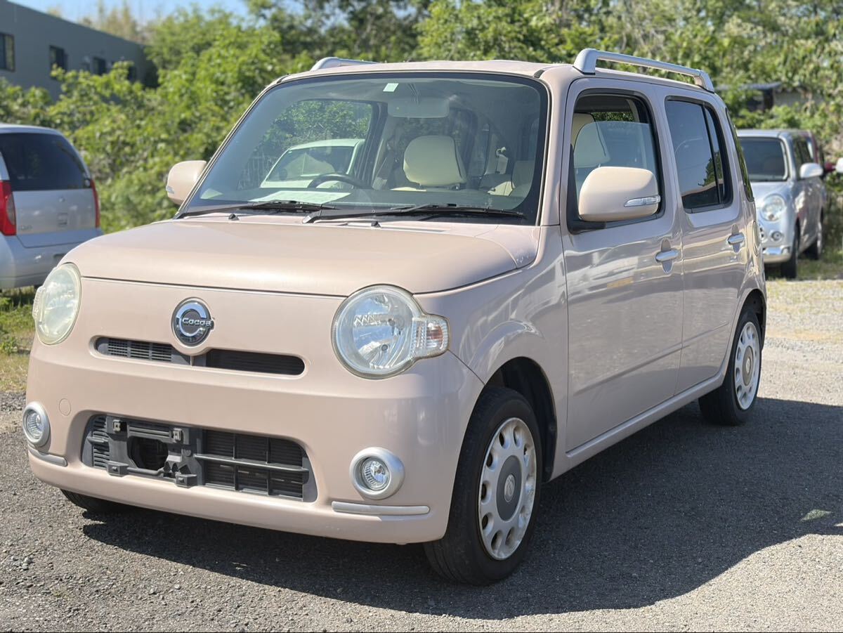 車検満タン ダイハツ ココア プラスX ルーフレール パワステ キーレス ローン 下取り 032564拍卖