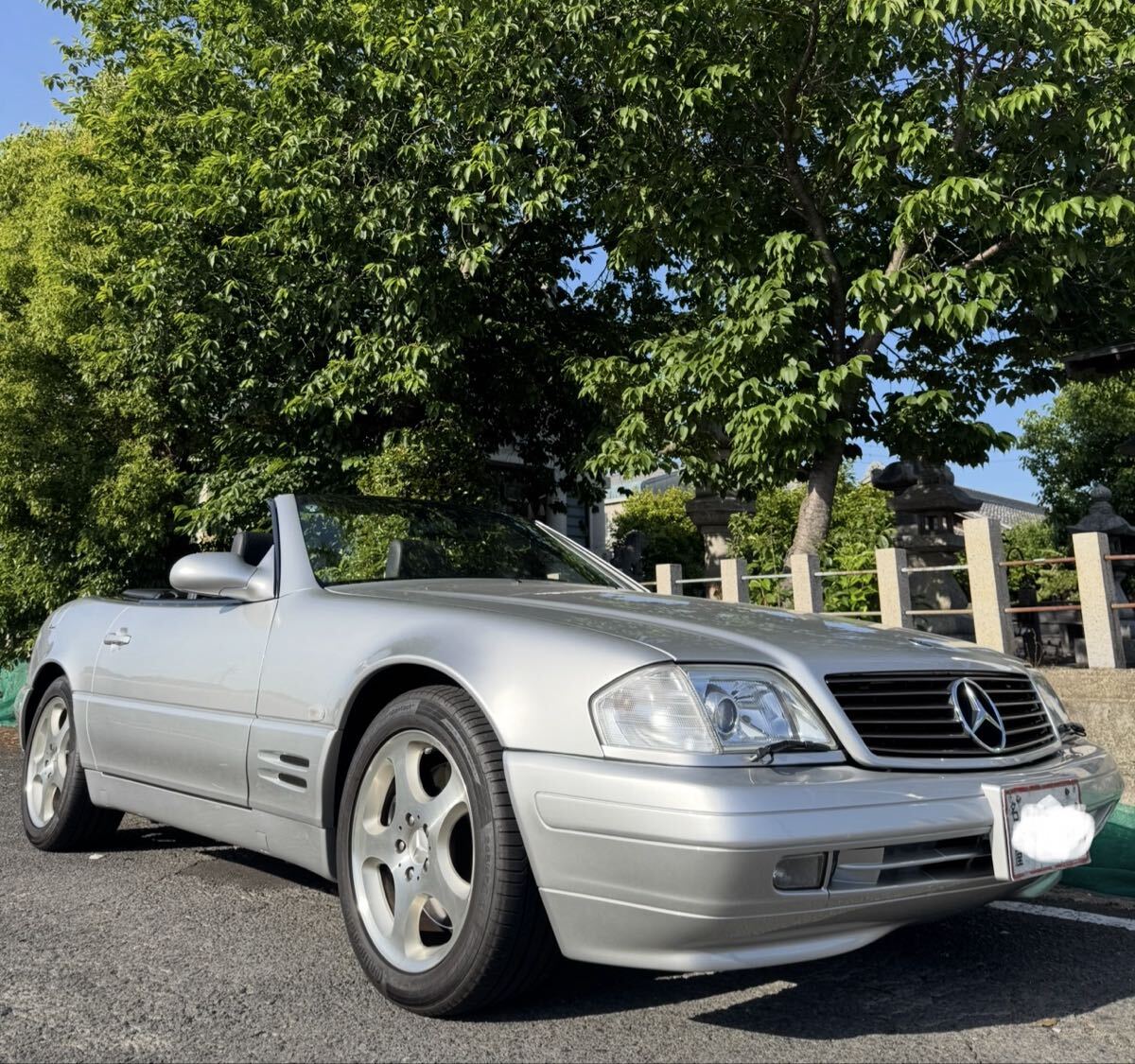 愛知から 走行4万Km台 R129 ベンツ SLクラス SL3230 売切! 検索 W107 R107 500SL 500SL SL600 AMG ブラバス ロリンザー レストア W126 Sec拍卖