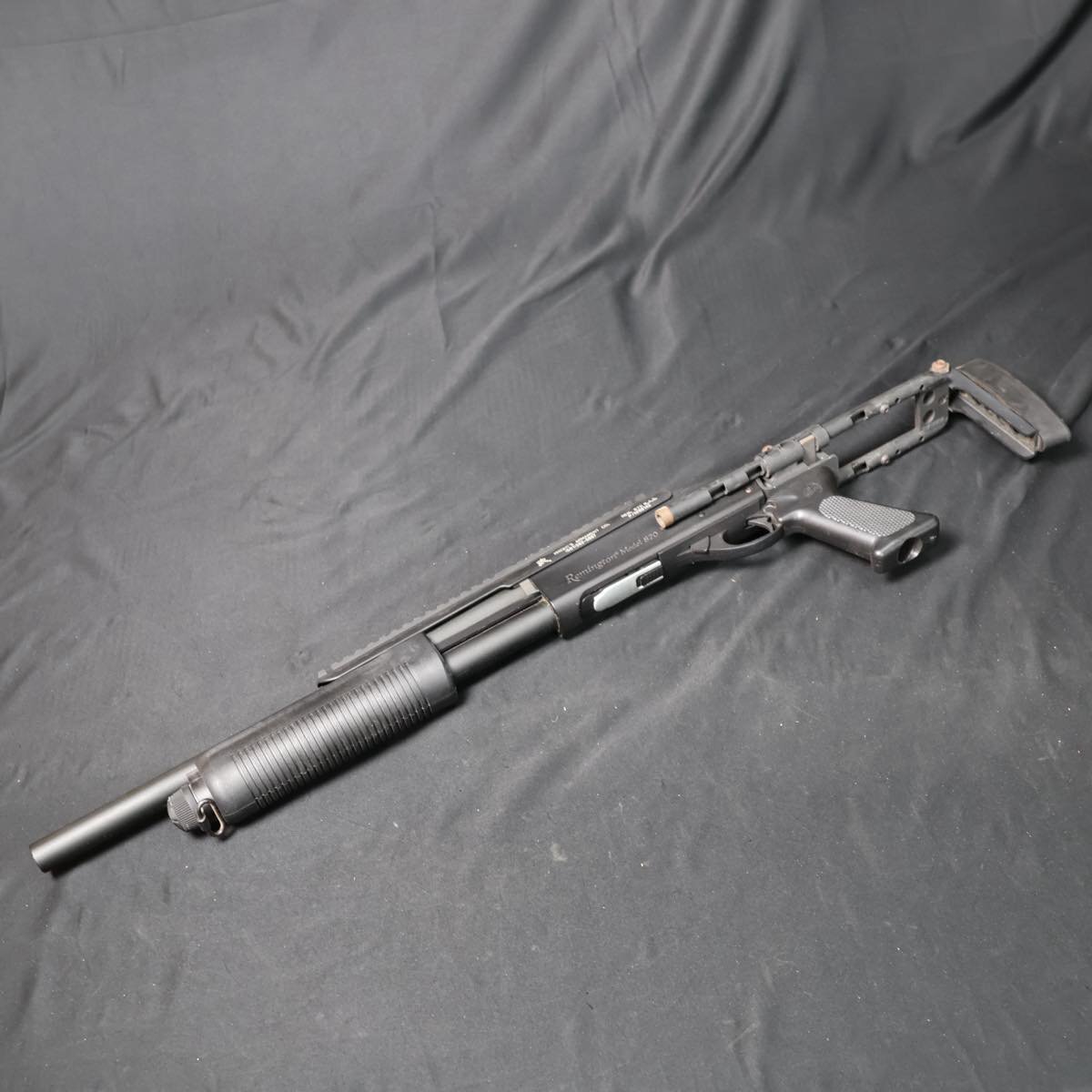 S&T レミントン M870 ショットガン エアガン フルメタル KACレール #20823拍卖