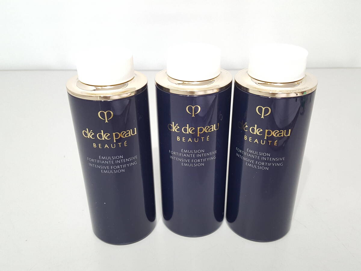 【新品】Cle de Peau Beaute クレ・ド・ポーボーテ エマルションアンタンシヴn 夜用乳液 125mL 3点セット/レフィル/スキンケア/LNP70拍卖