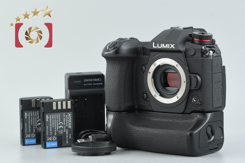 【中古】Panasonic パナソニック LUMIX DC-G9 + DMW-BGG9 バッテリーグリップ拍卖