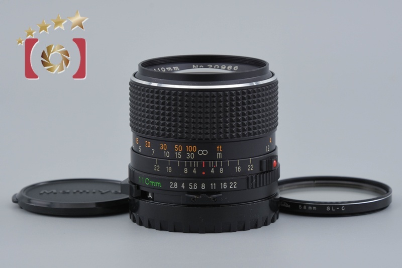 【中古】Mamiya マミヤ SEKOR C 110mm f/2.8 645用拍卖