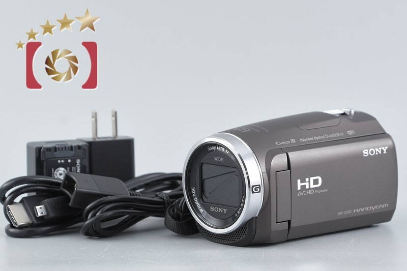 【中古】SONY ソニー ハンディカム HDR-CX680 ブロンズブラウン デジタルビデオカメラ拍卖