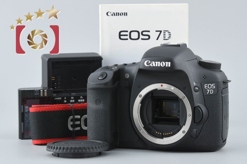 【中古】Canon キヤノン EOS 7D デジタル一眼レフカメラ シャッター回数僅少拍卖