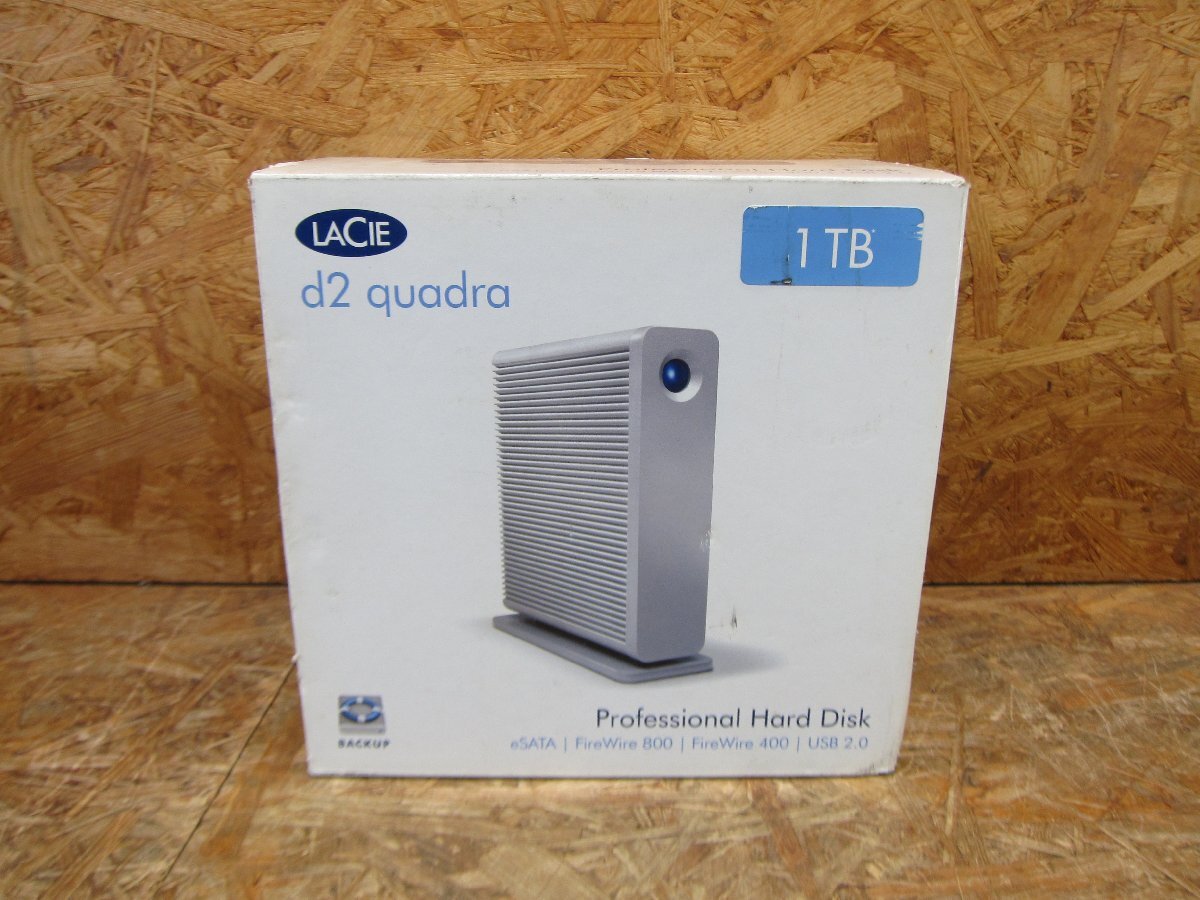 ◎【動作確認済み】LaCie d2 Quadra Hard Disk 1TB 301442J 外付けHDDドライブ◎Z-2022拍卖