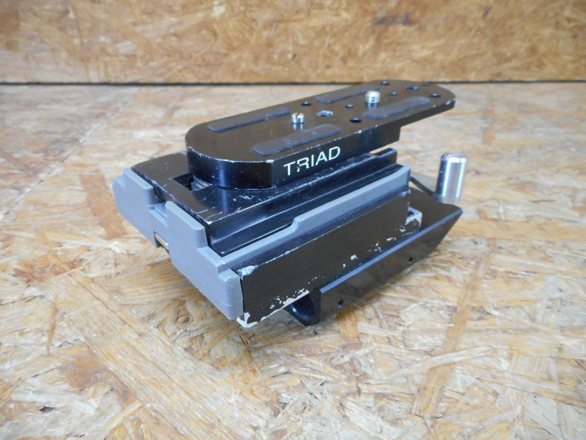 ◎TRIAD VPA-10 VCT-14用アダプタープレート 三脚アダプタータイプ 15mmロッドベースプレート カメラアクセサリー 現状品◎Z-3943拍卖