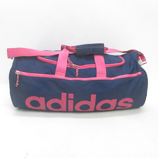 g■アディダス/adidas ボストンバッグ/ショルダー付き■紺/BAG/11【中古】■拍卖