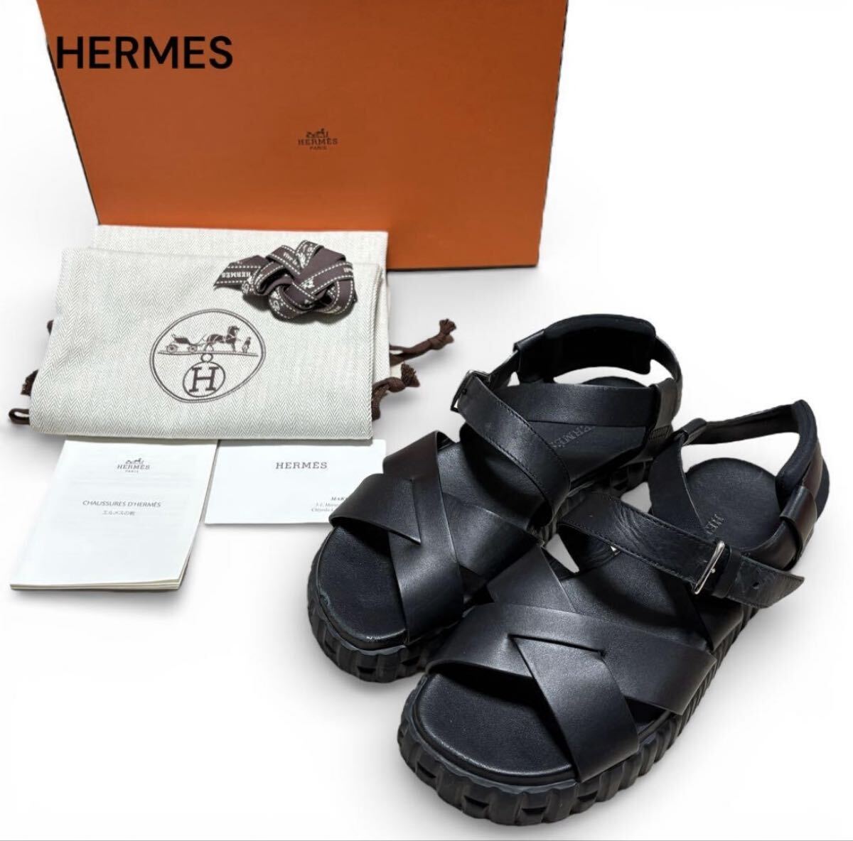 HERMES エルメス エベレスト サンダル 37拍卖