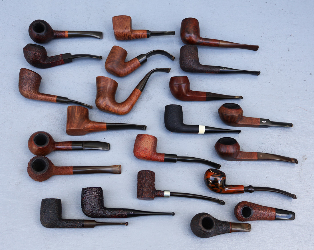 ■ヴィンテージ パイプ 22点 まとめて HILLSON ST CLAUDE Roland TUGE DON REGULAR KRISWILL SAVINELLI 他 喫煙具 キセル アンティーク■ 拍卖