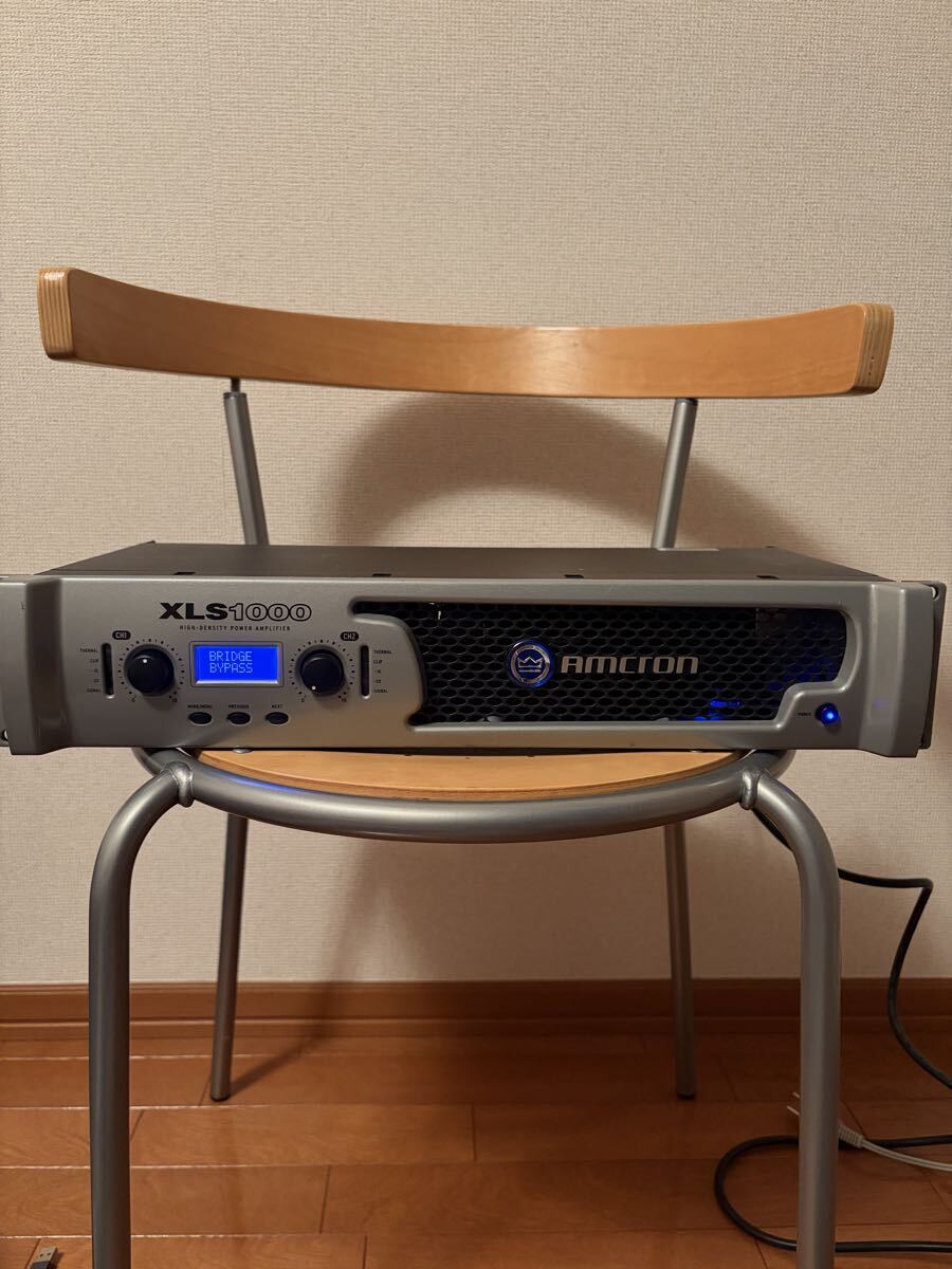 AMCRON アムクロン XLS1000 パワーアンプ PA機器 音響機器 現状品 ① 拍卖